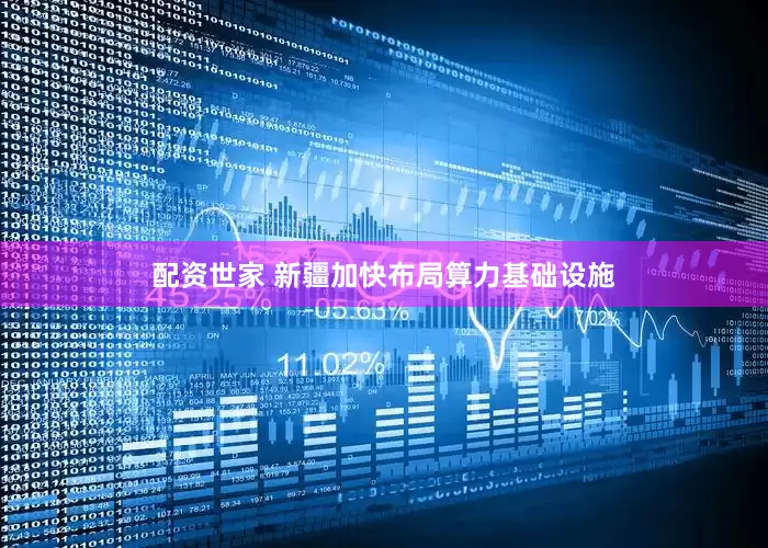 配资世家 新疆加快布局算力基础设施